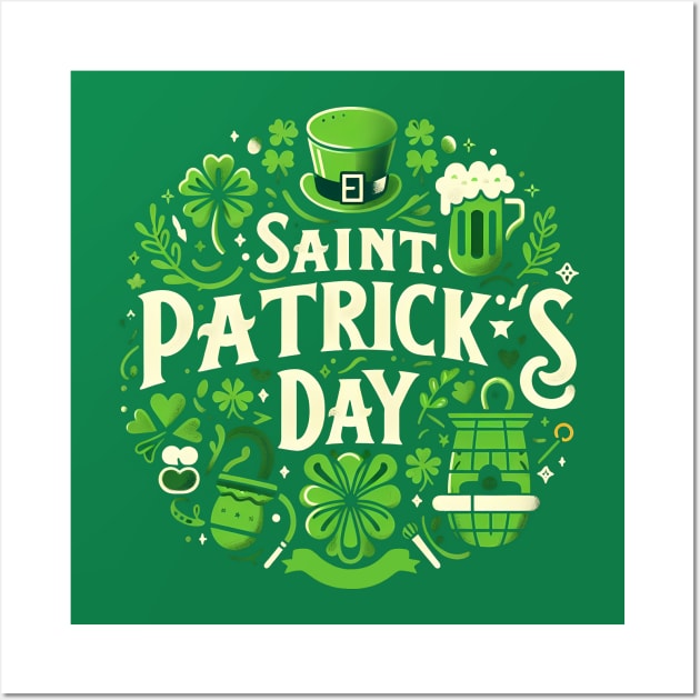 Saint Patricks Day Wall Art by ANSAN